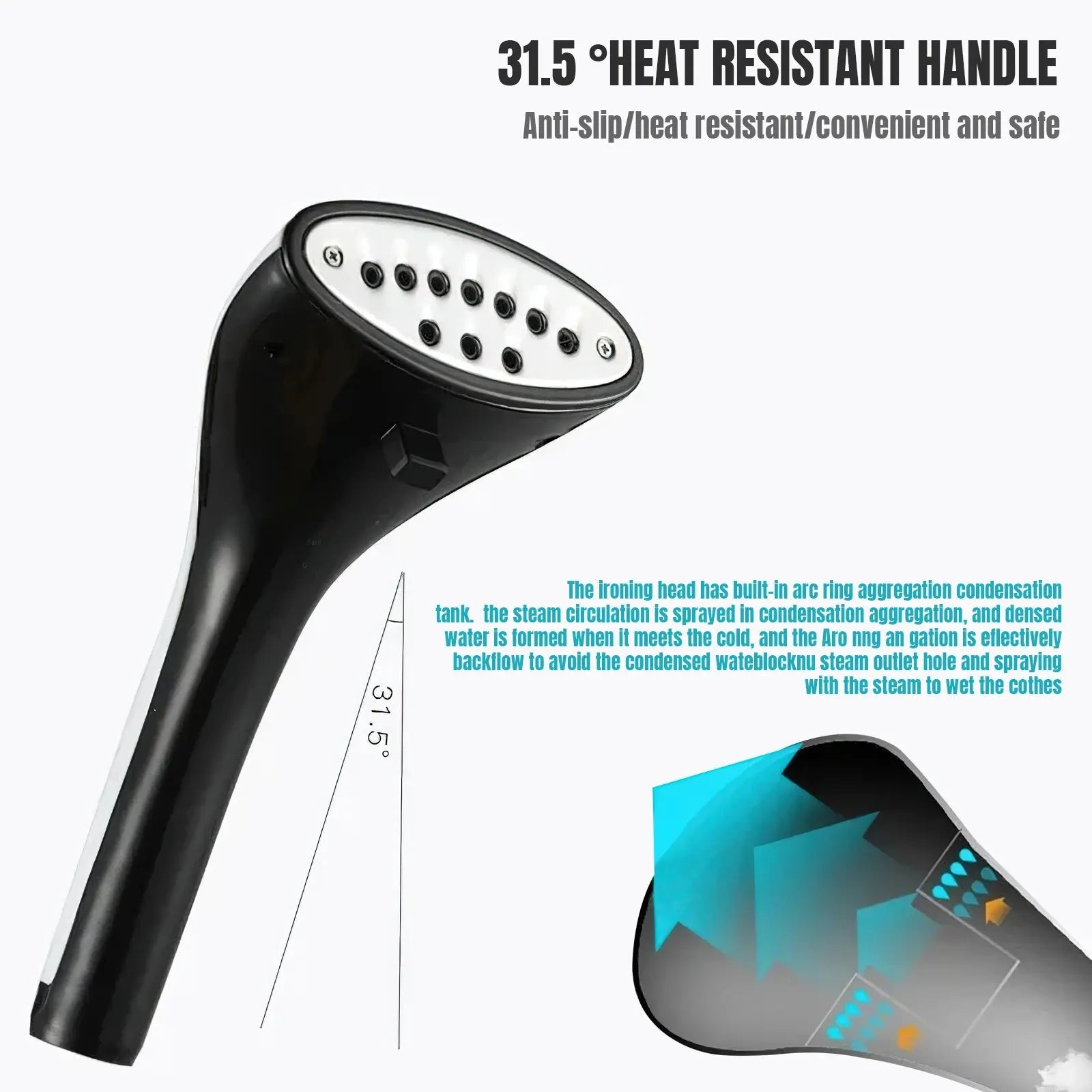 11 Gear Adjustable Garment Steamer 1.8L Hanging Vertical Steam Iron 1800W Home Handheld Garment Steamer Machine for clothes