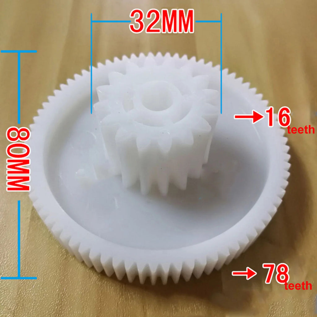 1PC Meat Grinder Plastic Gear Replacement S/M/L Gear for Household Meat Grinder Repair Part
