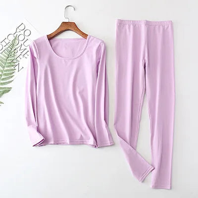 6XL Extra Large Size Women's Pajamas Set Casual Cotton Sleepwear Suit Long Sleeve Trousers Complexion Nightwear Ladie's Pijama