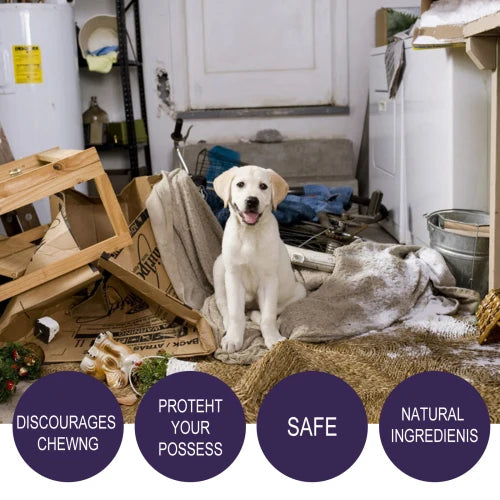 Yegbong Anti-Chewing Bitter Spray For Pets  Prevent Dogs Tearing Apart Homes Scratching And Biting Long-Lasting Indoor