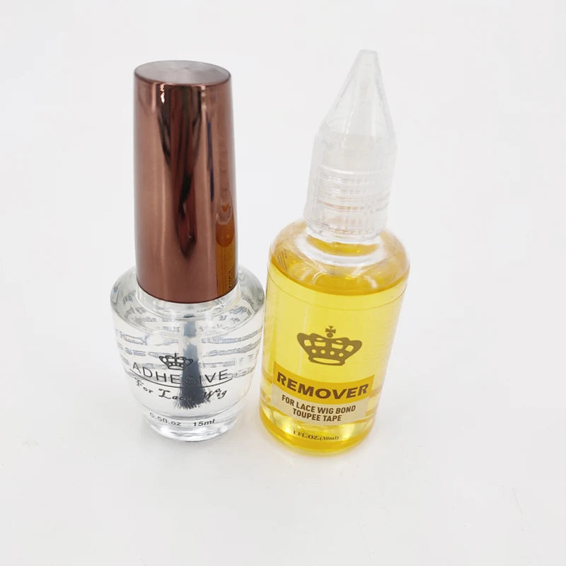 15ml Lace Wig Glue Adhesives Toupee Professional Liquid Hair Glue For Lace Silk Closure Wig Lace Frontal