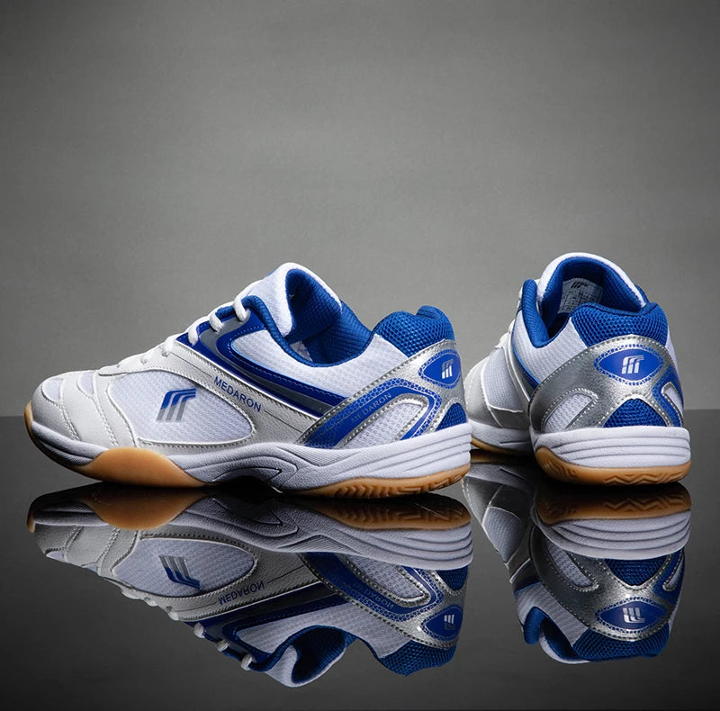 Couple Table Tennis Shoes Unisex MEDARON  MD RB Sole High Elastic Breathable Anti-Slip