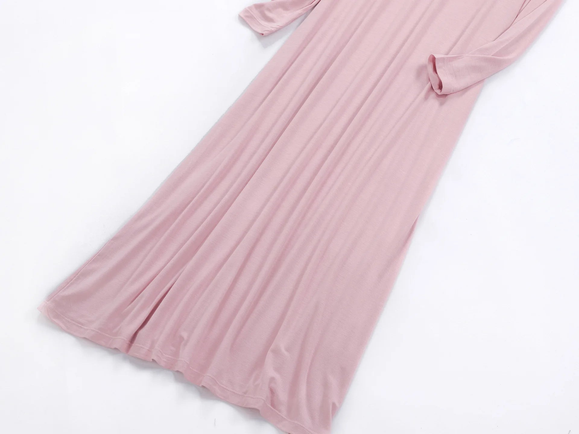 2025 New Nightgowns Women Spring Autumn Long Dress Modal Cotton Nightwear Nightdress Female Bra Padded Plus Size Nightshirt