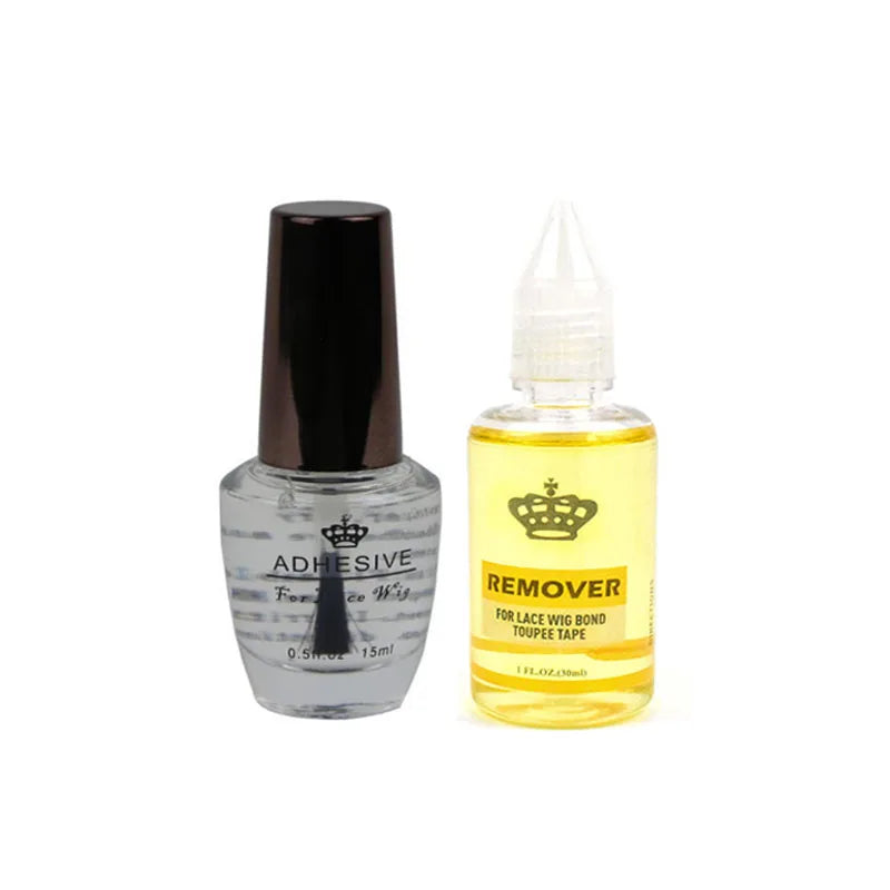 15ml Lace Wig Glue Adhesives Toupee Professional Liquid Hair Glue For Lace Silk Closure Wig Lace Frontal