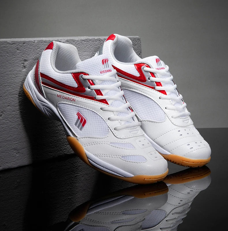 Couple Table Tennis Shoes Unisex MEDARON  MD RB Sole High Elastic Breathable Anti-Slip