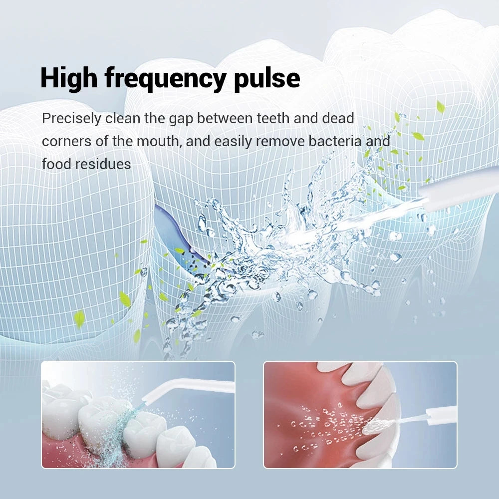 Xiaomi Oral Irrigator Dental Water Jet Flosser Dental Cleaning Teeth Whitening Waterproof Mouth Washing Machine Tooth flosser