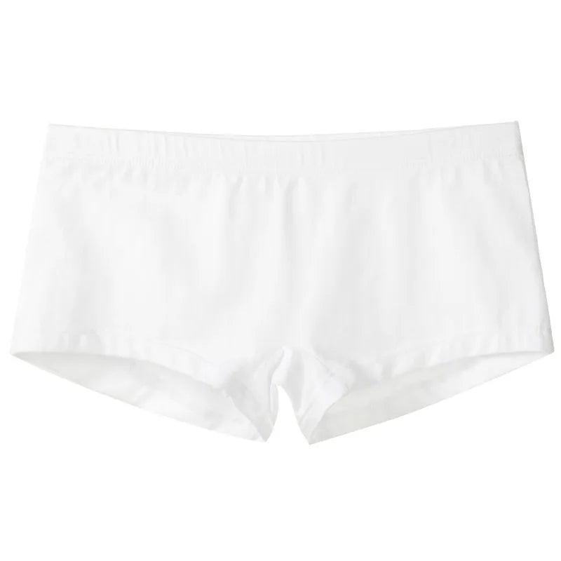 Men's Underwear Low Rise Skinny Boxer Briefs Soft and Breathable
