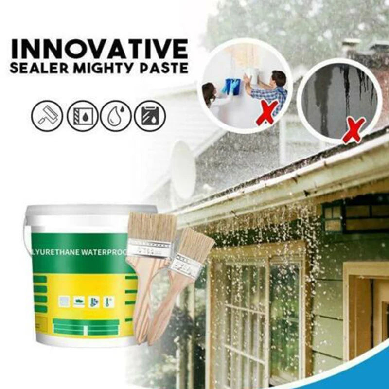 300g Transparent Waterproof Adhesive Glue High Temperature Resistance Anti-Leakage Agent Suitable for Indoors Outdoors Repair