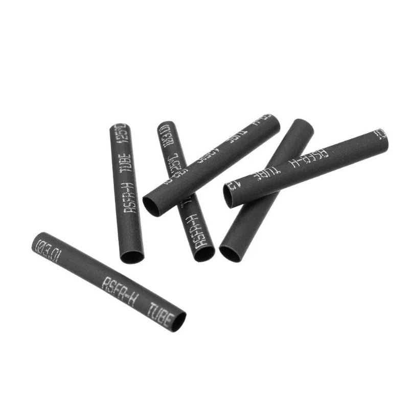 420Pcs Black Heat Shrink Tube Glue Polyolefin Weatherproof Sleeving Tubing Sleeve Wrap Tubing Kit Cable Sleeves Tools Kit Set