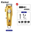 Kemei 1986 Hair Clipper Professional Barber Trimmer Lcd Display Electric Hair Cutting Machine USB Cordless Cutter Razor for Men