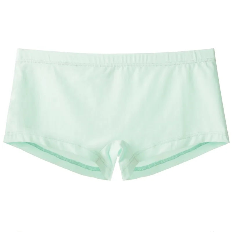 Men's Underwear Low Rise Skinny Boxer Briefs Soft and Breathable