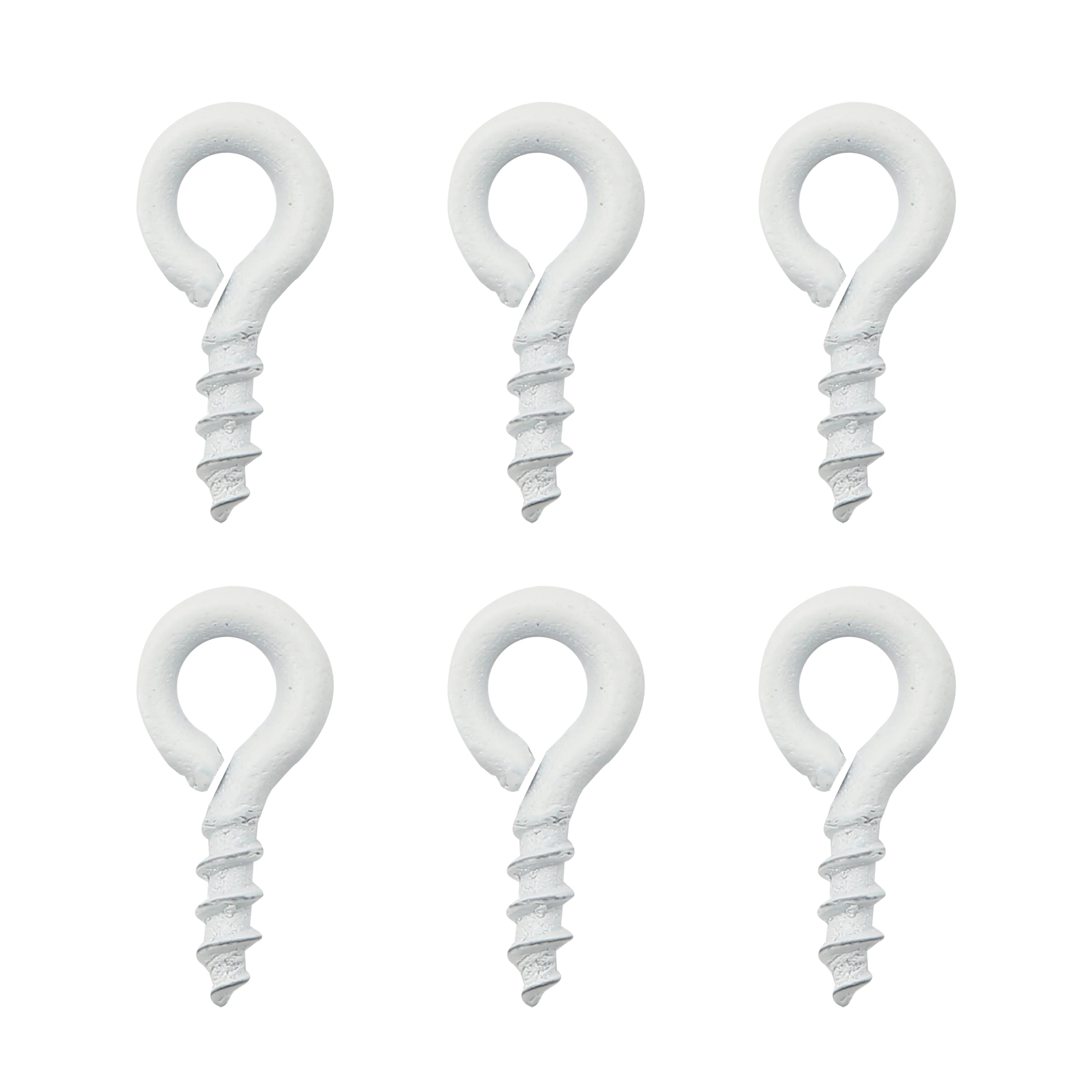50-100Pcs/lot 4*8mm Colorful Small Tiny Mini Eye Pins Eyepins Hooks Eyelets Screw For DIY Jewelry Making Supplies Accessories
