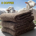 3 Pairs Winter Warm Thick Towel bottom Man Socks Wool Male Socks Slipper Socks Merino Wool Socks Against Cold Snow Socks 39-44