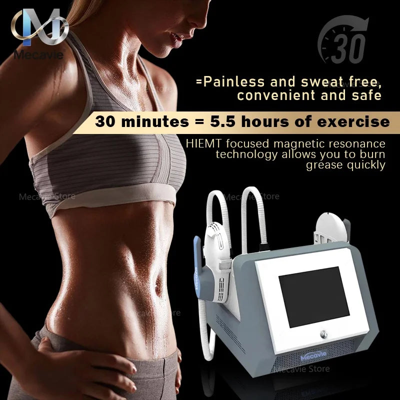 2025 MECAVIE EMSnova Portable 6500W Hi EMT RF Machine Pelvic Floor Strengthening Slimming Body Muscle Stimulator Professional E