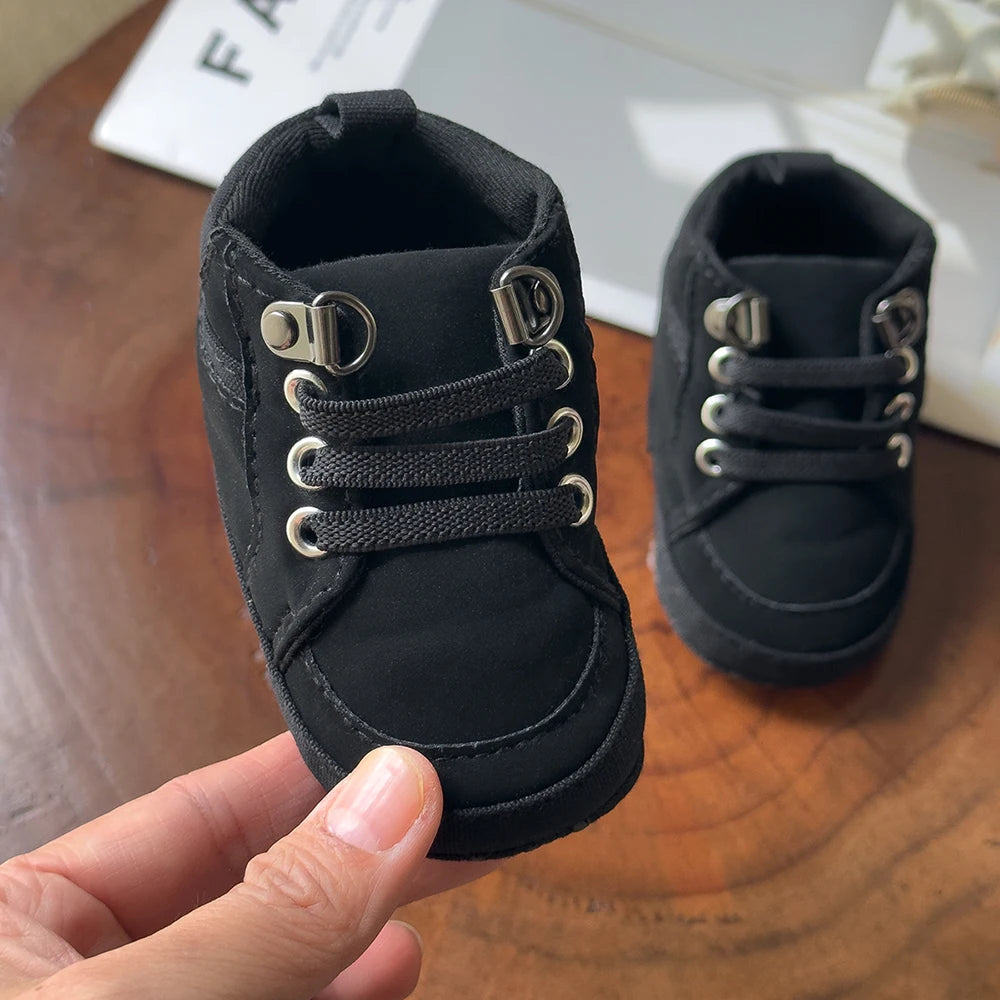 Baby Canvas Sneakers Classic Casual Baby Boy Girl Shoes Anti-slip Soft First Walkers Infant Baby Unisex Shoes