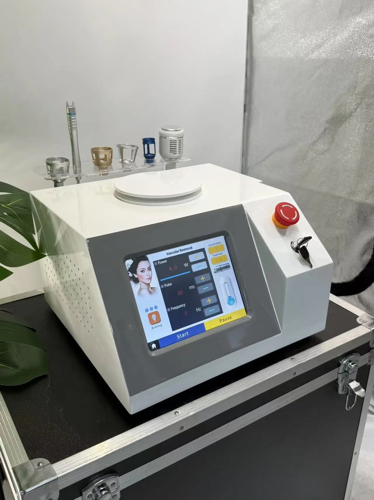 Laser Beauty Instrument Diode Vein Remover for Onychomycosis Best 60W 980nm Vein Remover for Spider Veins