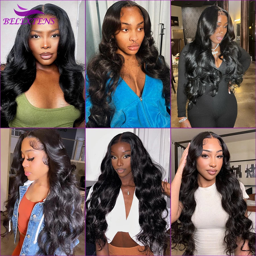 12A Body Wave Bundles Human Hair Bundles 100% Human Hair Weaves 12-32 inch Body Wave Hair Extensions Brazilian Raw Hair Bundles