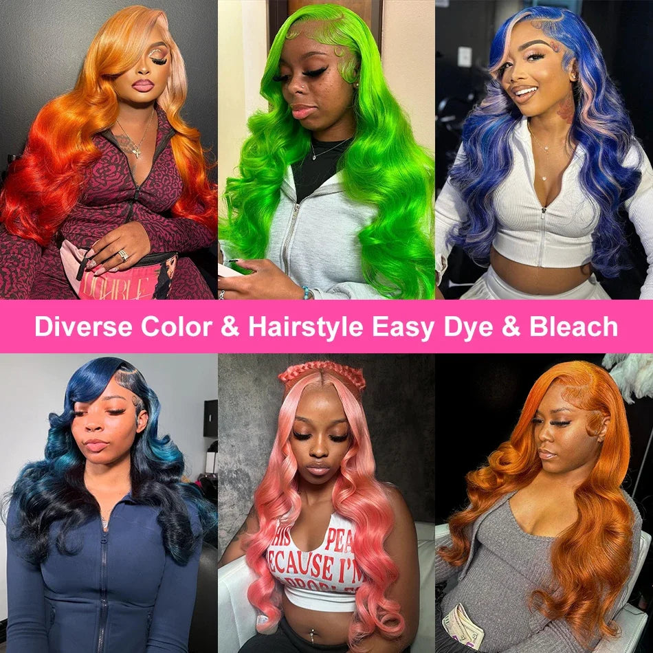 613 Hd Lace Frontal Wig 13X6 Blonde Human Lace Front Wigs Body Wave Human Hair Wigs Brazilian Hair For Women 30 Inch 220 Density