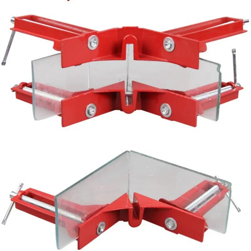 1pc/4pcs 90 Degree Right Angle Clamps toggle clamp  for woodworking Picture Frame Glass Fixture carpenter Hand Tool