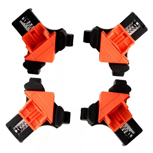 1-4Pcs Woodworking 90 Degree Corner Clamp Angle Clamps for Picture Frame Woodworking Frame Holder Corner Woodworking Hand Tool