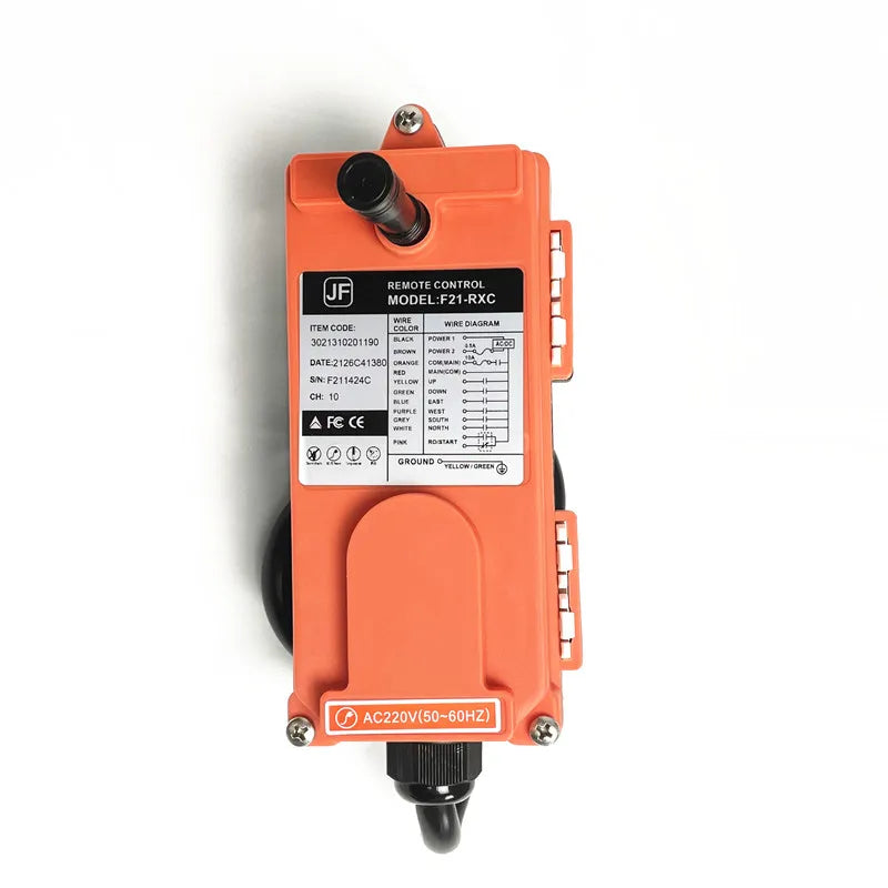 Brazil Russian Warehouse JF21-E1B F21-E1B Industrial Wireless Radio Remote Control for Concrete Pump Truck