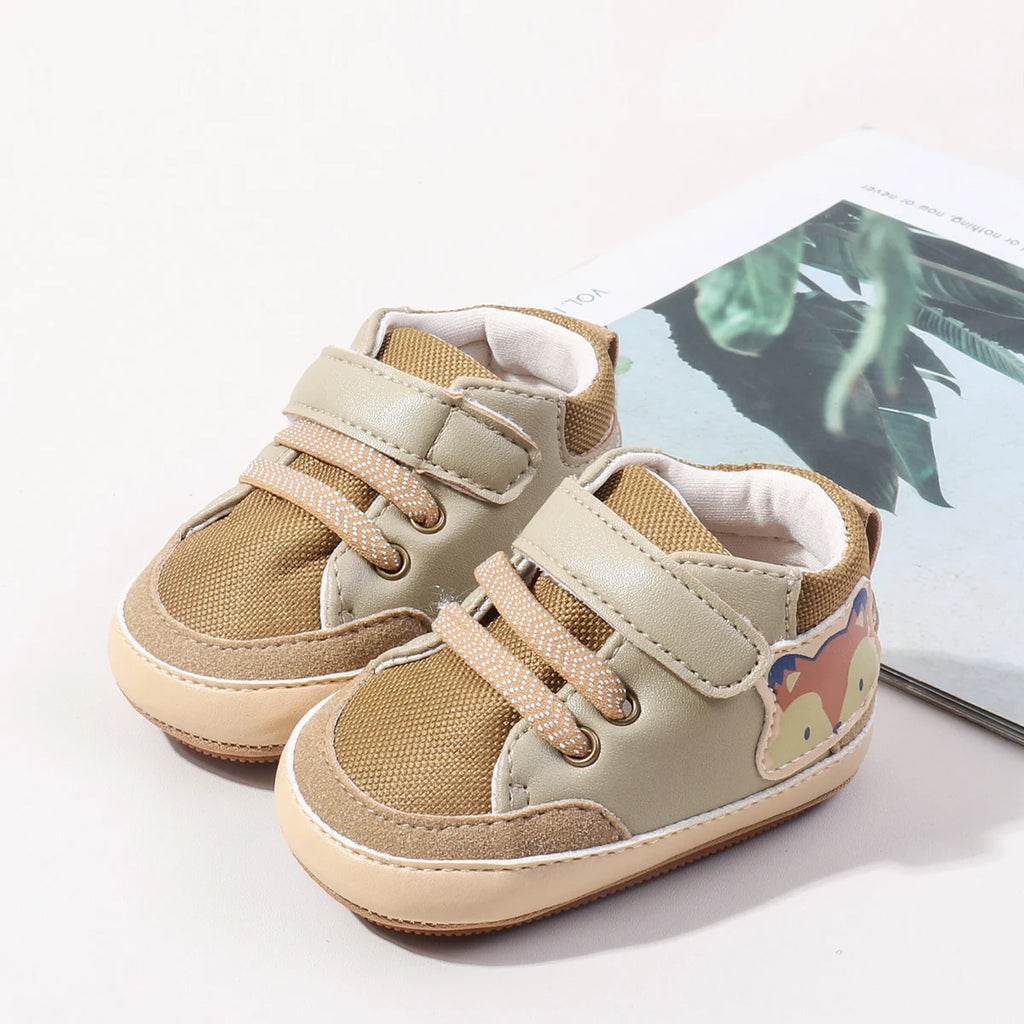 2025 Sping And Autumn Baby Unisex First Walking Indoor Outdoor Toddler Shoes With High Quality And Comfortable tpr Sole BHX5116