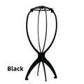 3pcs Stable Wig Stand Collapsible Hairpiece Holder For All Wigs and Hats Display Styling Tool for Haircut Training and Home Use