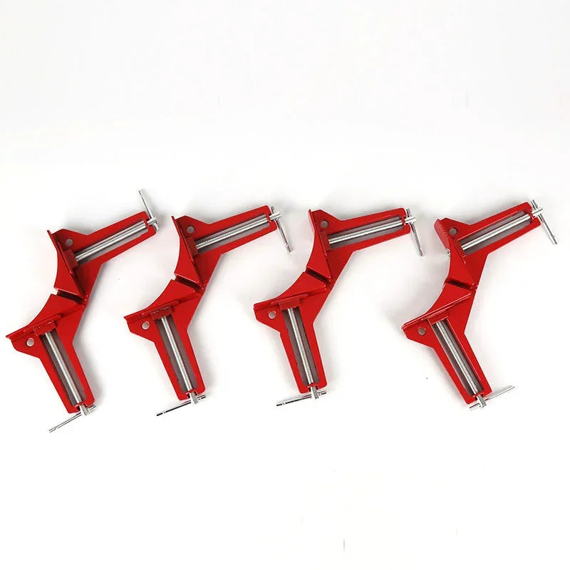 1pc/4pcs 90 Degree Right Angle Clamps toggle clamp  for woodworking Picture Frame Glass Fixture carpenter Hand Tool