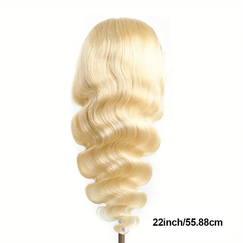 613 Hd Lace Frontal Wig 13X6 Blonde Human Lace Front Wigs Body Wave Human Hair Wigs Brazilian Hair For Women 30 Inch 220 Density