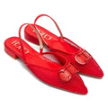 2025Women's Shoes Fashion Classic Pointed Design Female Commuting Flat Shoes Summer Popular Hollow Design Ladies Low Heel Shoes