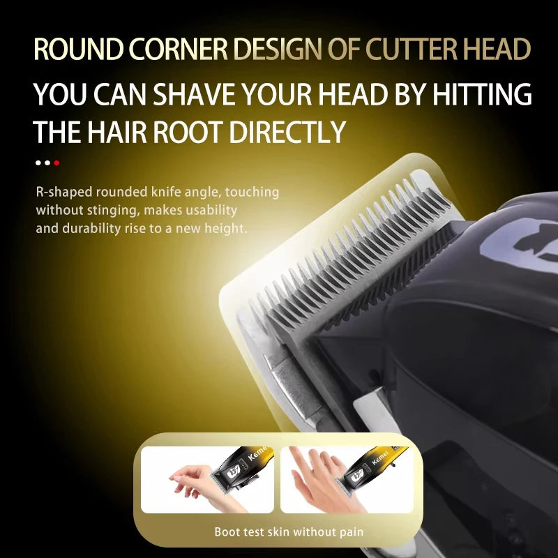 Kemei Original Hair Clipper Kit for Men,Electric Shaver,Hair Trimmer,Professional Cutting Machine,KM-8501,KM-TX10,Kit