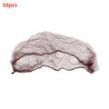 10/20/30/50Pcs Durable Nylon Hair Net For Bun Hair Hair style Tool Black Brown Hair Net For Wigs Mesh Hair Styling Hairnets