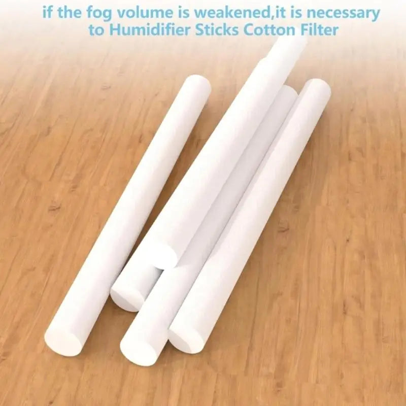 50pcs Multi Purpose Quick Absorption Fibre Cotton Humidifier Sticks Replacement Set Moisture Retention Diffusers Wicks X7XA