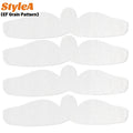 10pcs Upgrade Cotton Bra Liners Sweat Absorber, Rectangle Under Breast Sweat Pads for Women Washable Bra Liners for Sweating
