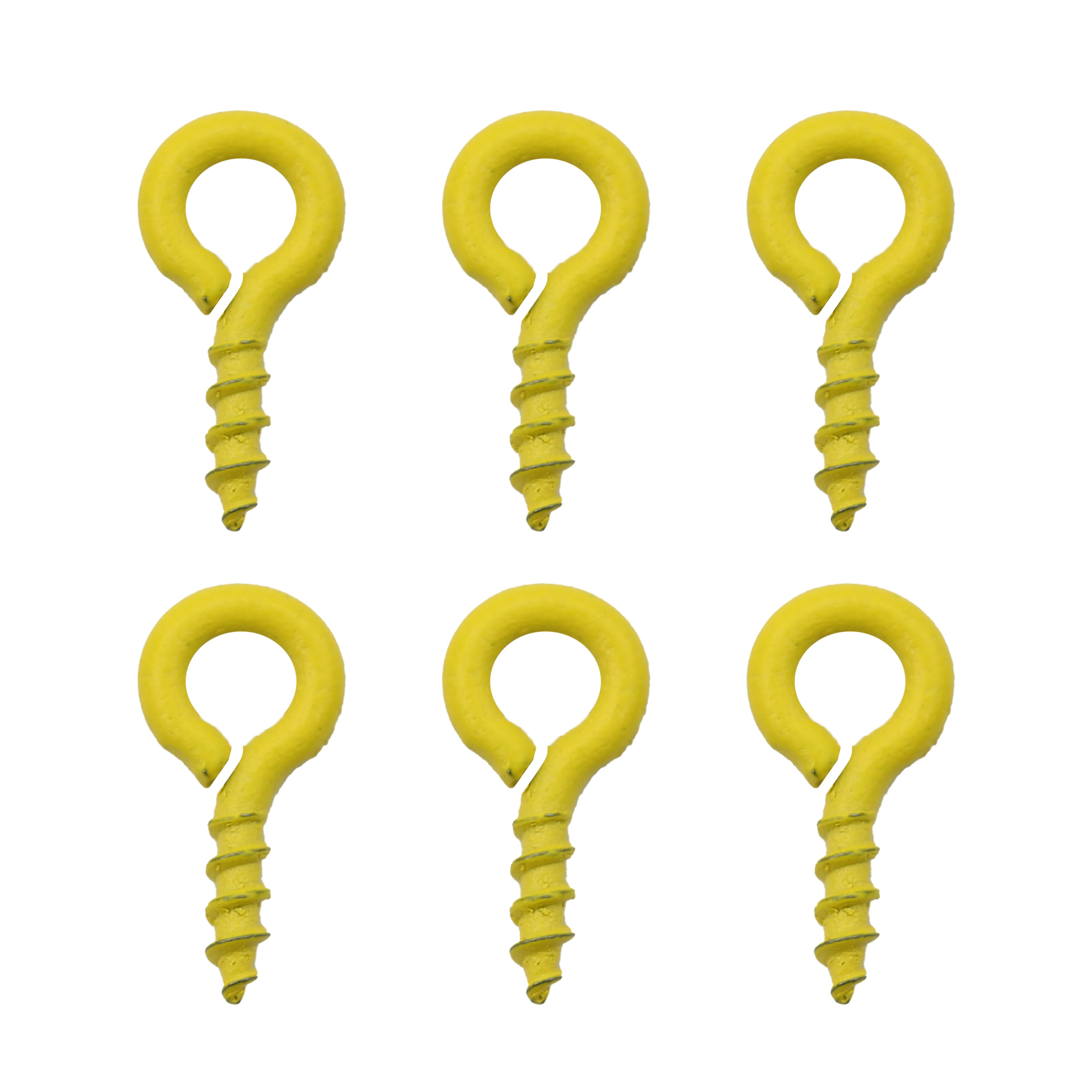 50-100Pcs/lot 4*8mm Colorful Small Tiny Mini Eye Pins Eyepins Hooks Eyelets Screw For DIY Jewelry Making Supplies Accessories