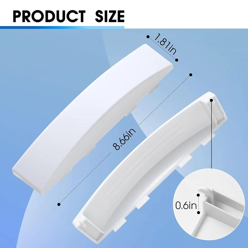 WE01X30378 Dryer Door Handle compatible with GE & Kenmore Dryers WE01X25878 WE1M1068 PS12743305 AP6983534 PS11772025