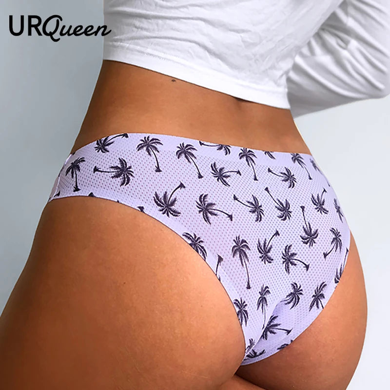 WarmSteps New Woman Underwear Seamless Panties for Woman Printed Lingerie Intimate Brazilian Panties Female Underpanties Thongs