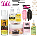 Wig Installation Kit Set Waterproof Lace Glue Wig Glue for Install Melting Spray Lace Melting Spray Water-resistant Wig Glue