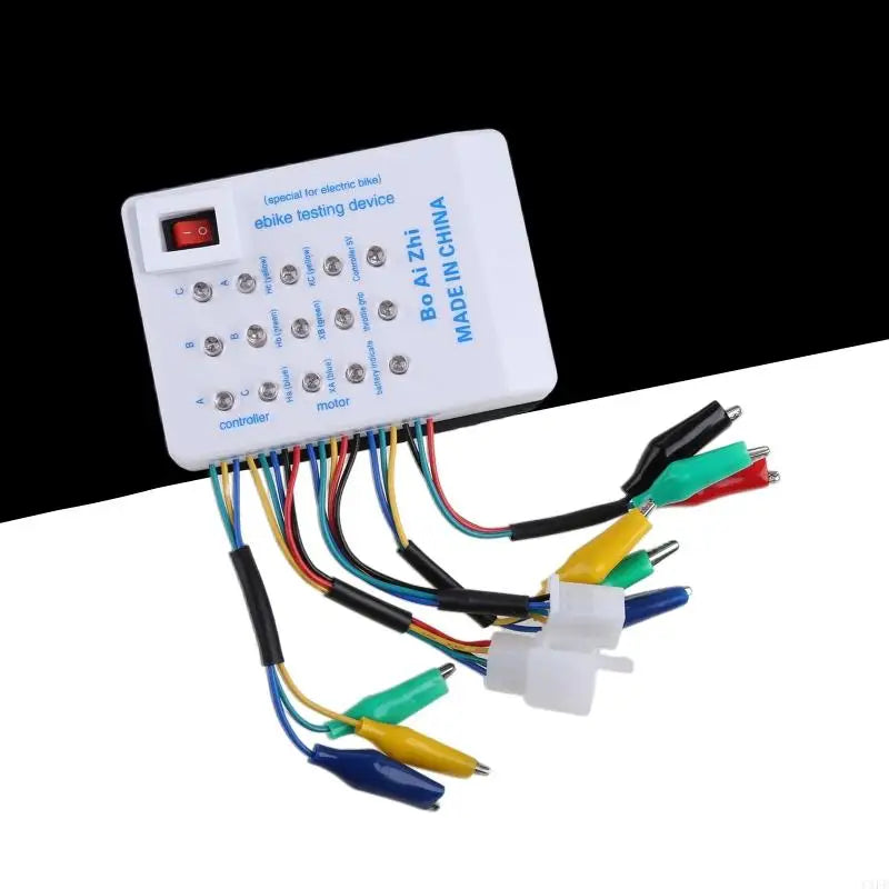 C1FE E-Bike Tester E-bike Scooter Brushless Car Motor Controller Tester Quick Battery Powered Spared Device Controller