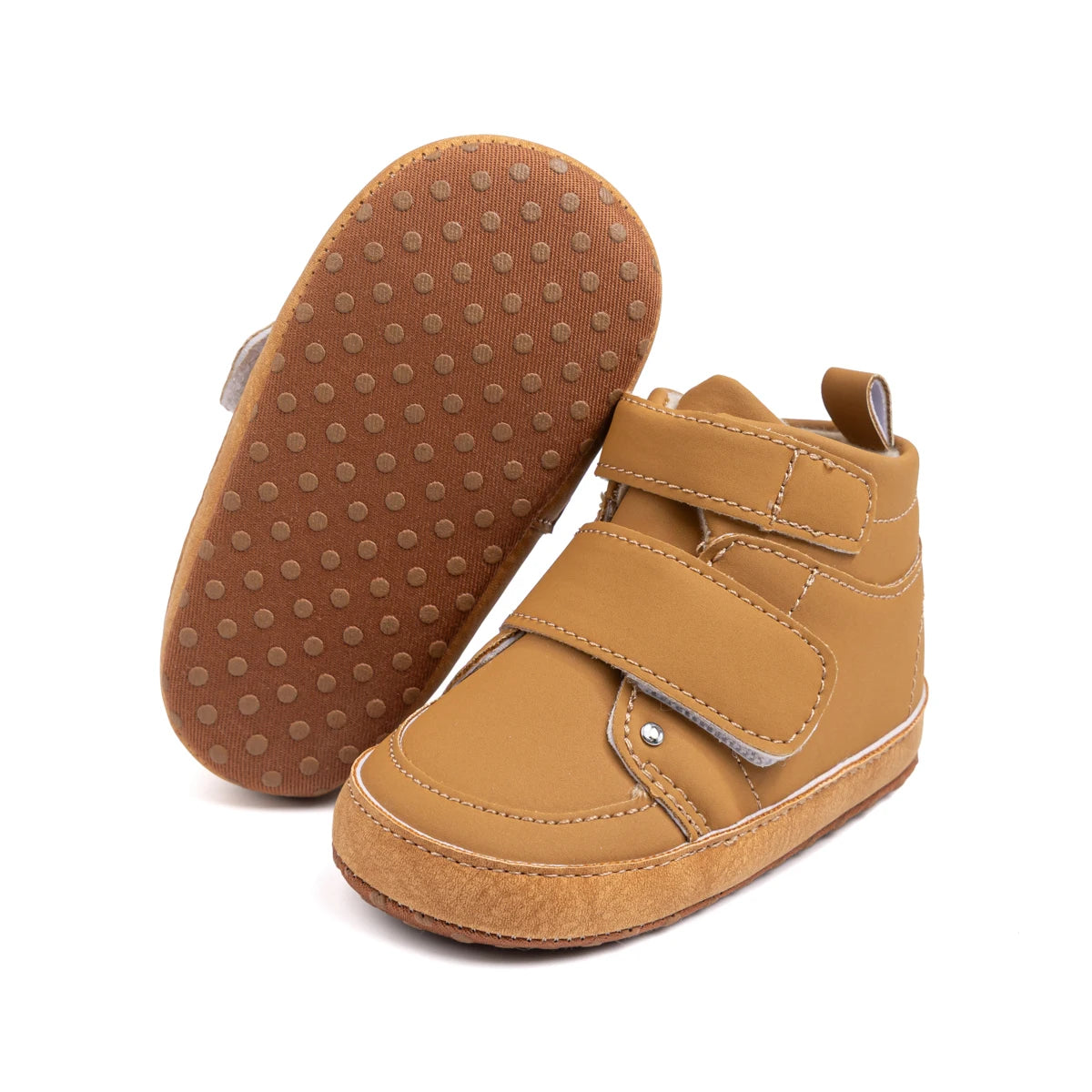 Autumn Winter Baby Boys Shoes High Tops Striped Casual Sneakers Fashion Versatile First Walkers Toddler Cotton Anti-slip Sole