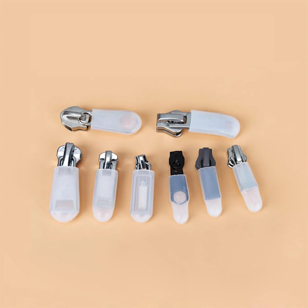 Zipper Head Silicone Protective Cover Washing Machine Scratch Resistant Noise Reducing High-Temperature Resistant Silicone Cap