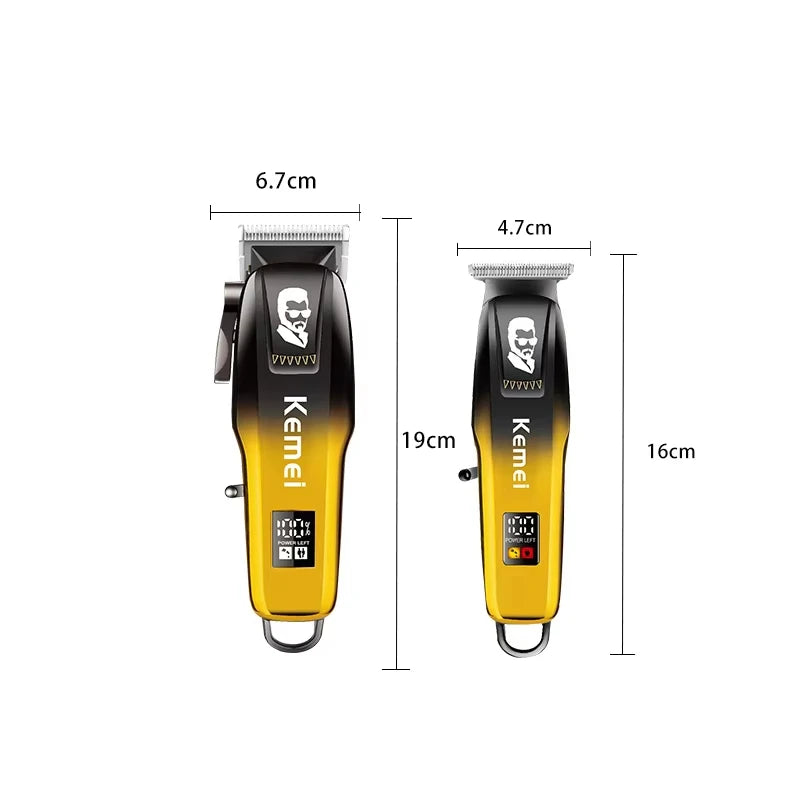 Kemei Original Hair Clipper Kit for Men,Electric Shaver,Hair Trimmer,Professional Cutting Machine,KM-8501,KM-TX10,Kit