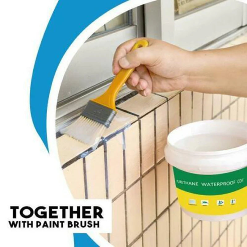 300g Transparent Waterproof Adhesive Glue High Temperature Resistance Anti-Leakage Agent Suitable for Indoors Outdoors Repair