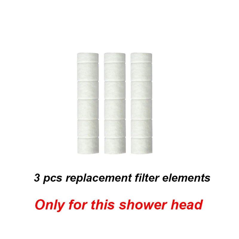 New High Pressure Shower Head with Stop Button 3 Modes Adjustable Water Saving Nozzle Rainfall Showerhead Bathroom Accessories