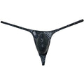 Cheeky Swim Thong Pouch Tangas Men's Swimwear Quick-dry Low Rise Swimming Briefs Wet Look String Bikini Man Underwear Beachclub