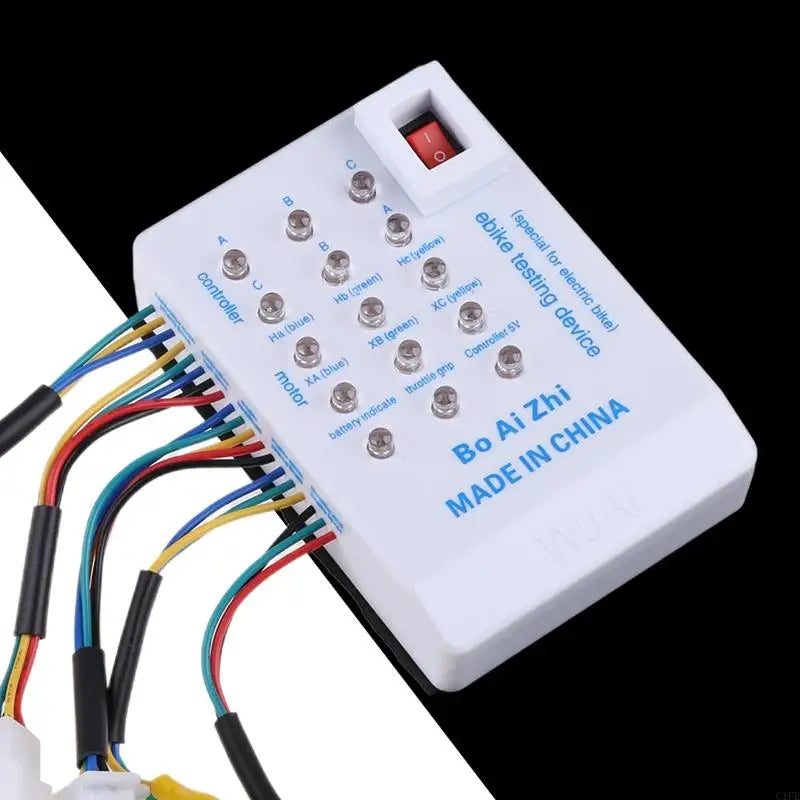 C1FE E-Bike Tester E-bike Scooter Brushless Car Motor Controller Tester Quick Battery Powered Spared Device Controller