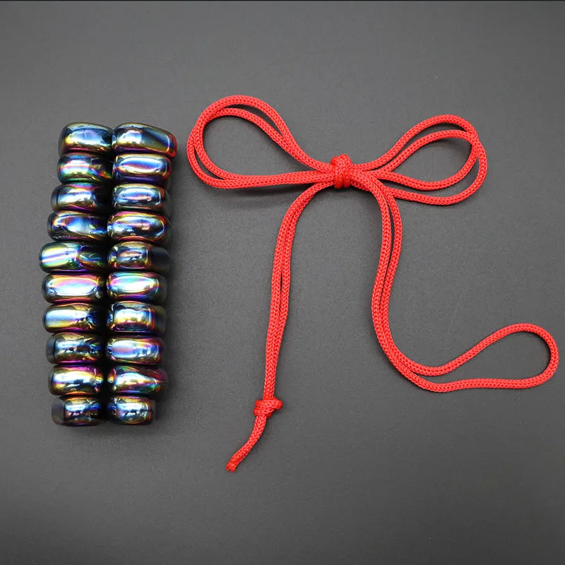 Polished Black Colorful Lodestone Magnet Multi-functional Magnetic Block Relieve Stress Therapy Interaction Game Fridge Magnets