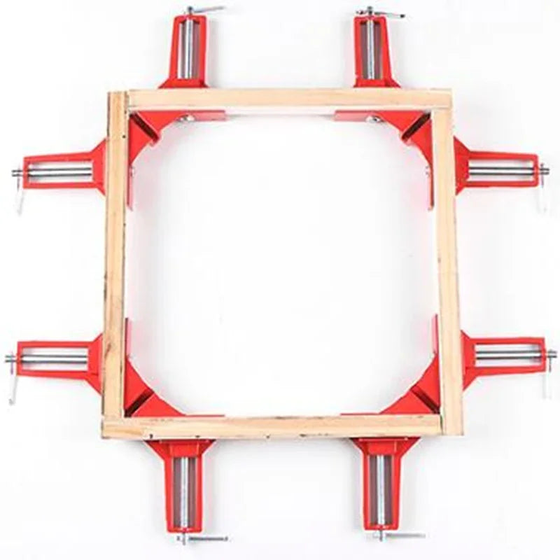 1pc/4pcs 90 Degree Right Angle Clamps toggle clamp  for woodworking Picture Frame Glass Fixture carpenter Hand Tool