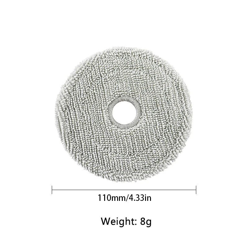 For Ecovacs Deebot Mini Sweeping Machine Replacement Dust Bag Rag Side Brush Trash Bag Spare Parts Smart Robot Vacuum Cleaner