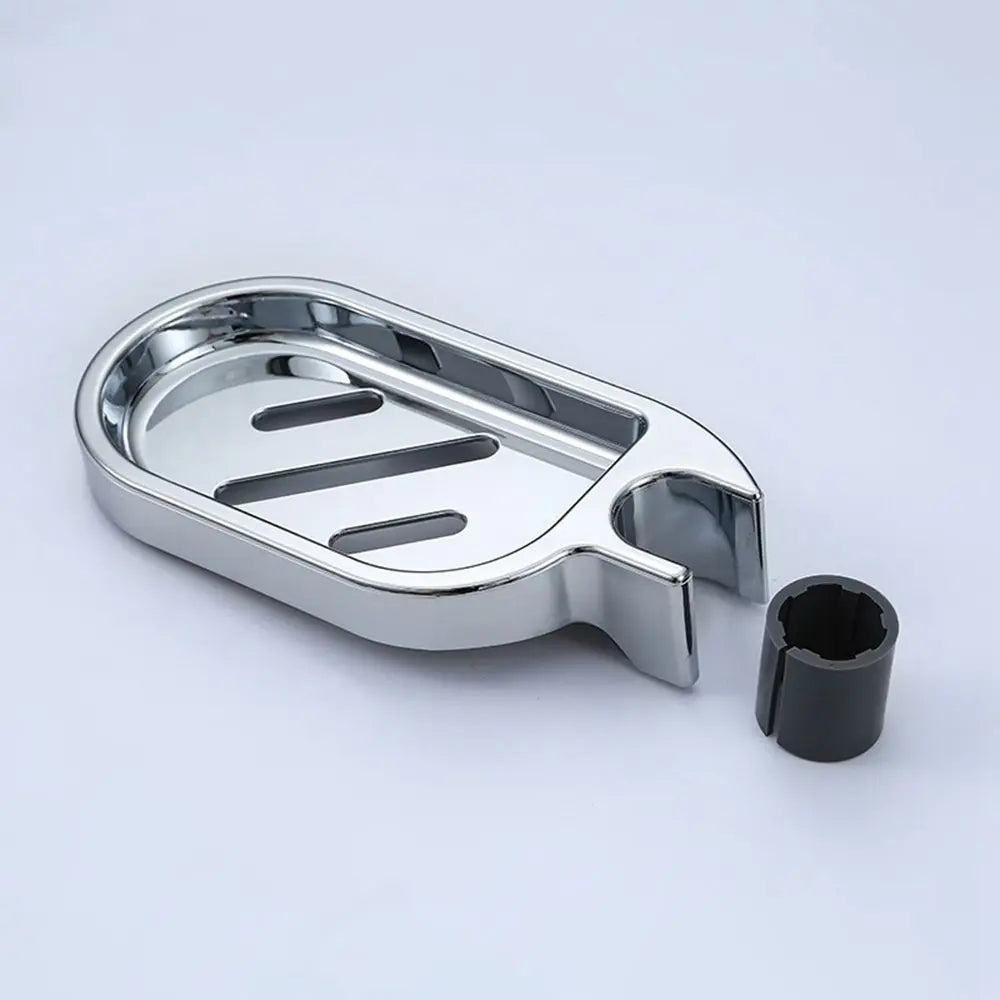 Adjustable Rail Slide Soap Dishes Bathroom Bathtub Shower ABS Plastics Soap Holder For 22/24/25 mm Hole Diameter Home Gadget